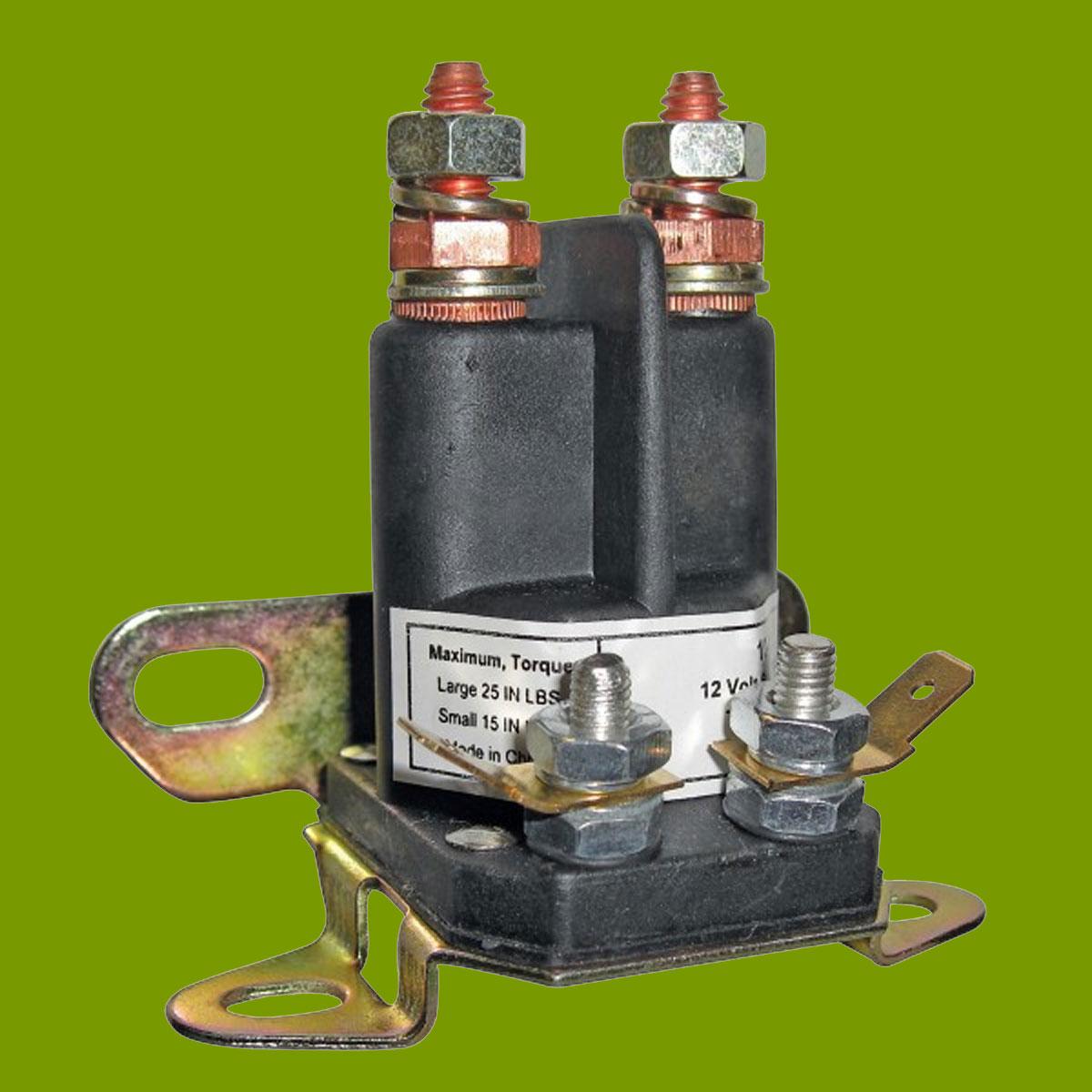 Universal Starter Solenoid Style Double Pole 109946, 146154, 435435